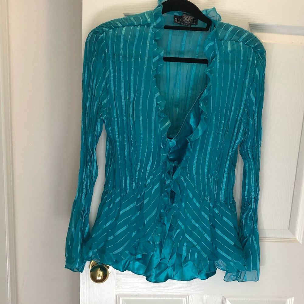 2PC TWIN SET TOP AND CAMI SATIN/CREPE